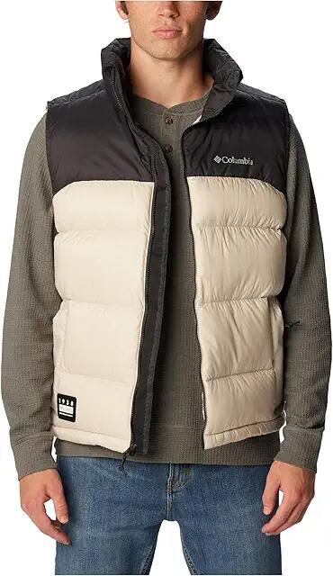 Columbia Bulo Point II Down Vest (Dark Stone/Shark) Men's Clothing Cover