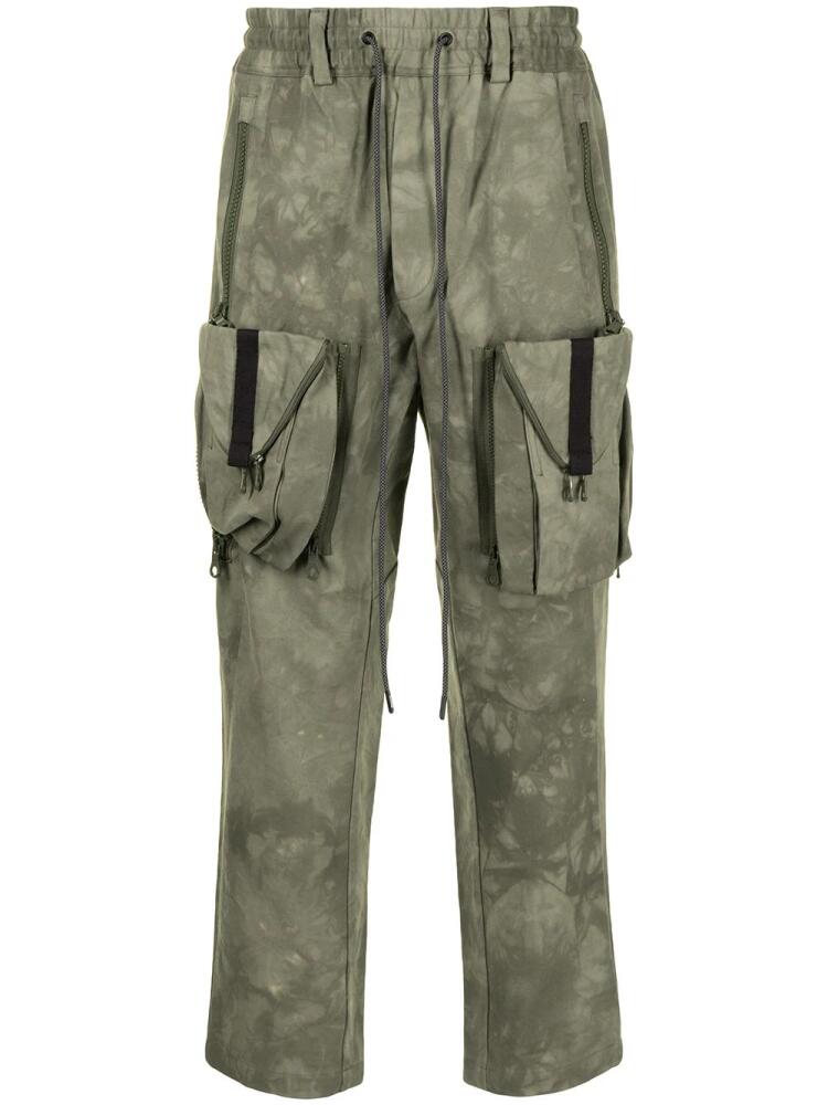 Mostly Heard Rarely Seen Zipoff cargo trousers - Green Cover