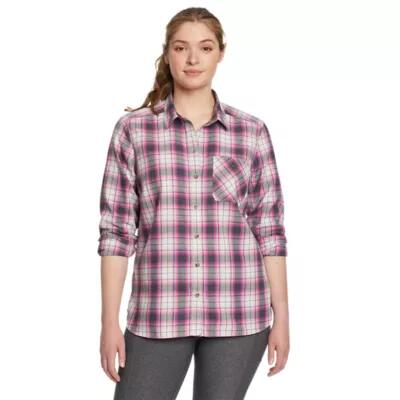 Women's Eddie Bauer Expedition Performance Flannel 2.0 Shirt Cover