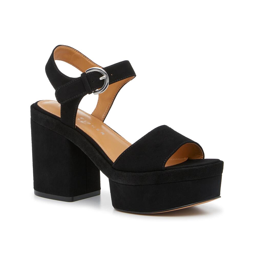 Marc Fisher Norma Platform Sandal | Women's | Black Cover