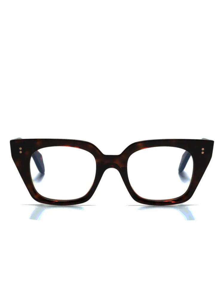 Cutler & Gross cat-eye glasses - Brown Cover