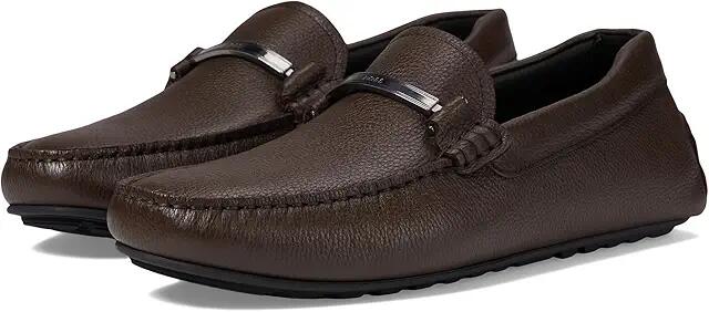 BOSS Noel Loafer Moccasins (Dark Brown) Men's Shoes Cover