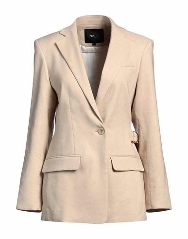 Maje Woman Blazer Sand Linen, Viscose, Elastane Cover