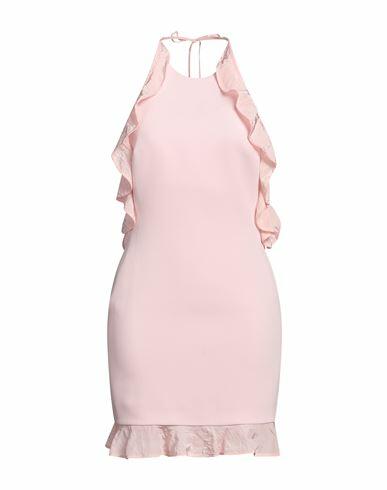 David Koma Woman Mini dress Pink Acetate, Viscose, Elastane, Polyamide Cover