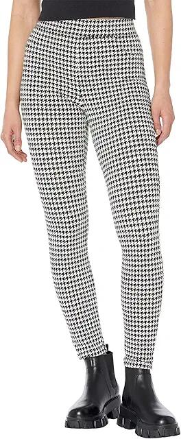 Sanctuary Runway Ponte Leggings with Functional Pockets (Classic Houndstooth) Women's Casual Pants Cover