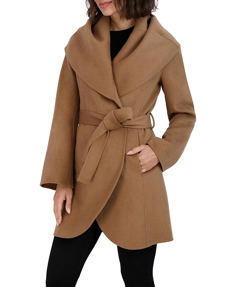 Tahari Marilyn Belted Coat Cover