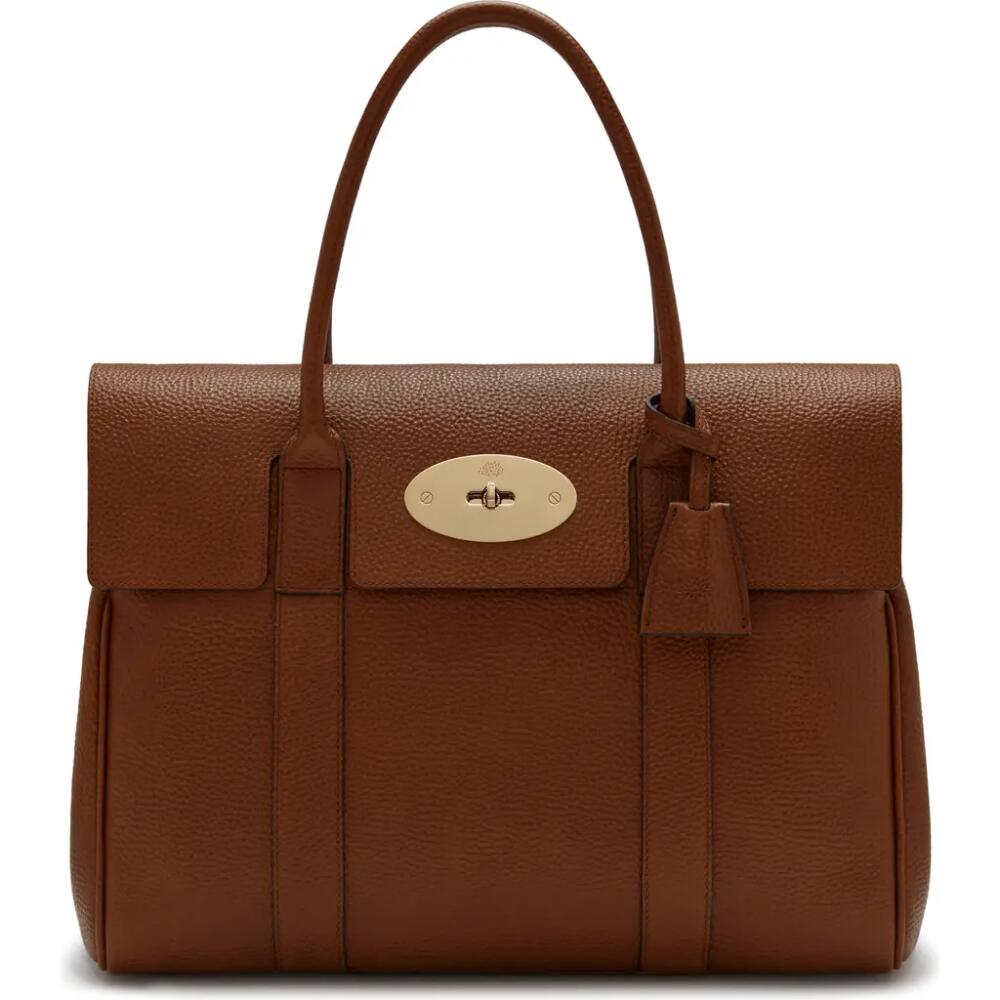 Mulberry Bayswater Leather Satchel in Oak Cover