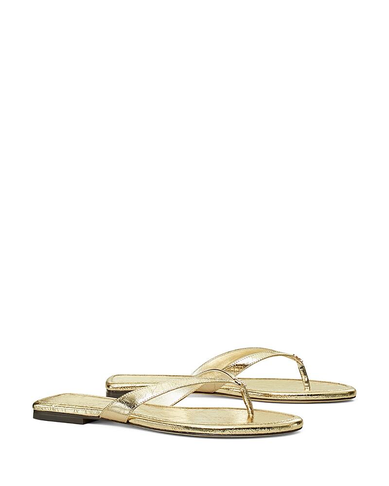 Tory Burch Women's Capri Leather Flip Flop Sandals Cover