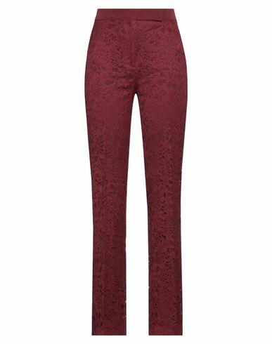 Max Mara Studio Woman Pants Brick red Cotton, Polyamide Cover