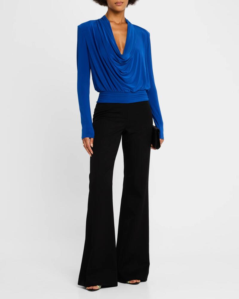 Ramy Brook Eden Cowl-Neck Blouse Cover