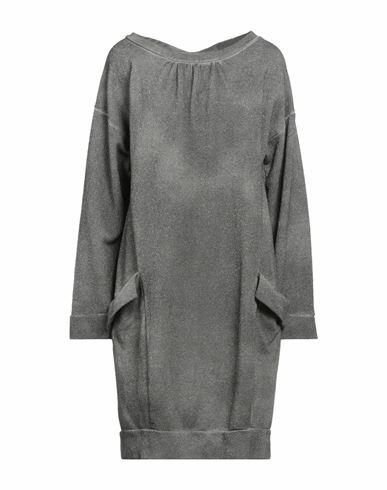 Manila Grace Woman Mini dress Grey Viscose, Cotton, Polyamide, Polyester Cover