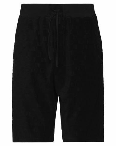 Ambush Man Shorts & Bermuda Shorts Black Cotton, Polyamide, Elastane Cover