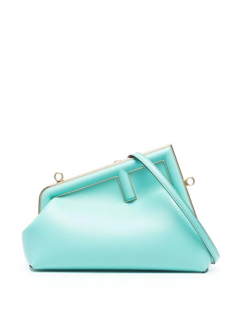 FENDI small First clutch bag - Blue Cover