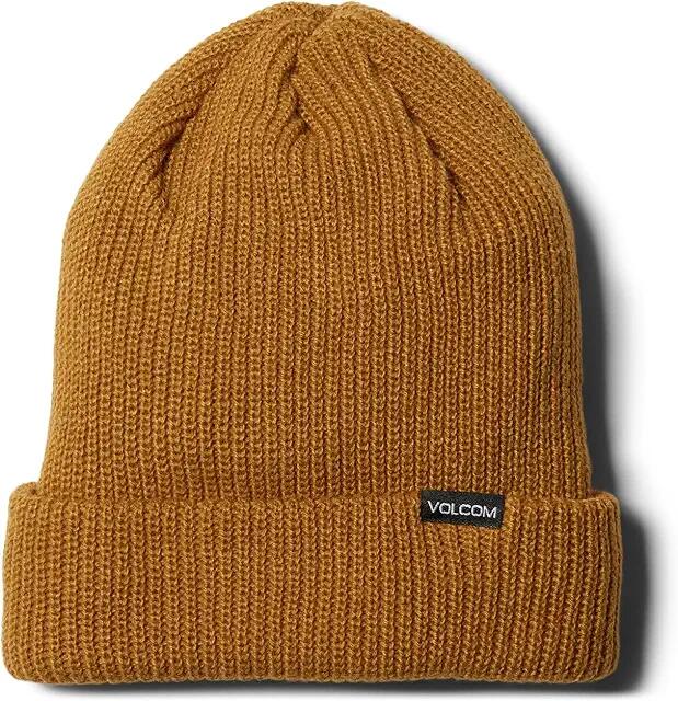 Volcom Snow Polar Lined Beanie (Caramel) Caps Cover