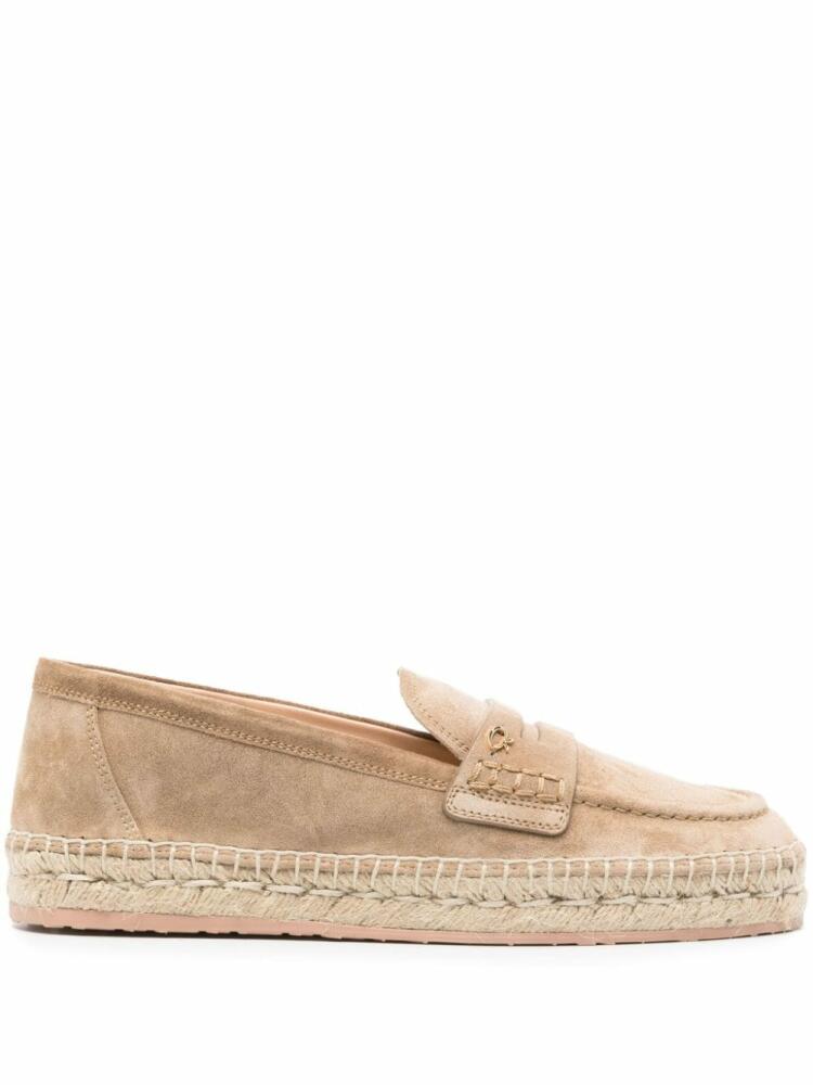 Gianvito Rossi loafer-style espadrilles - Neutrals Cover