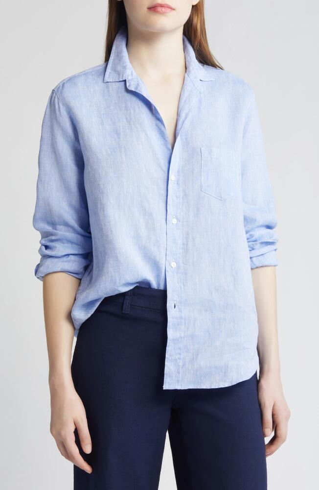 Frank & Eileen Eileen Relaxed Button-Up Shirt in Light Blue Cover