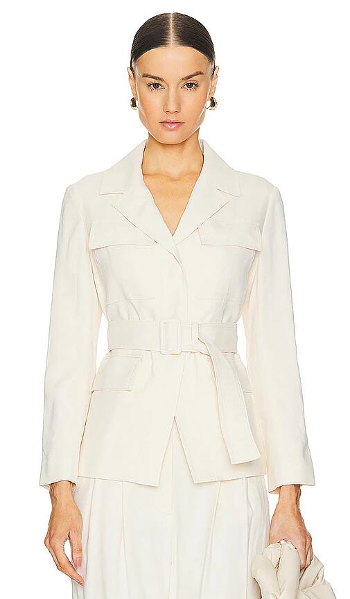 A.L.C. Savannah Jacket in Ivory Cover