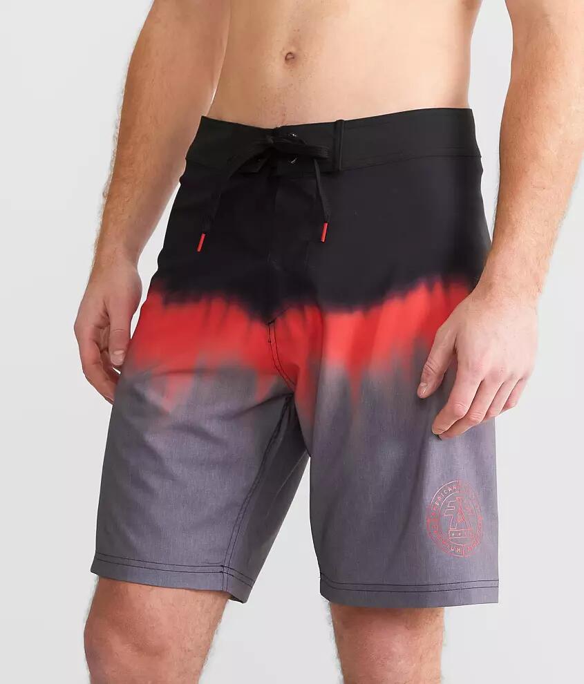 American Fighter Olive Stretch Boardshort Cover