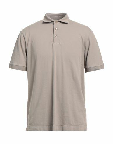 Circolo 1901 Man Polo shirt Khaki Cotton, Elastane Cover