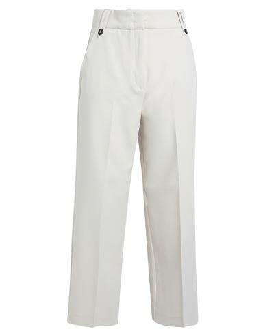 Max & co. Woman Pants Ivory Polyester, Viscose, Elastane Cover