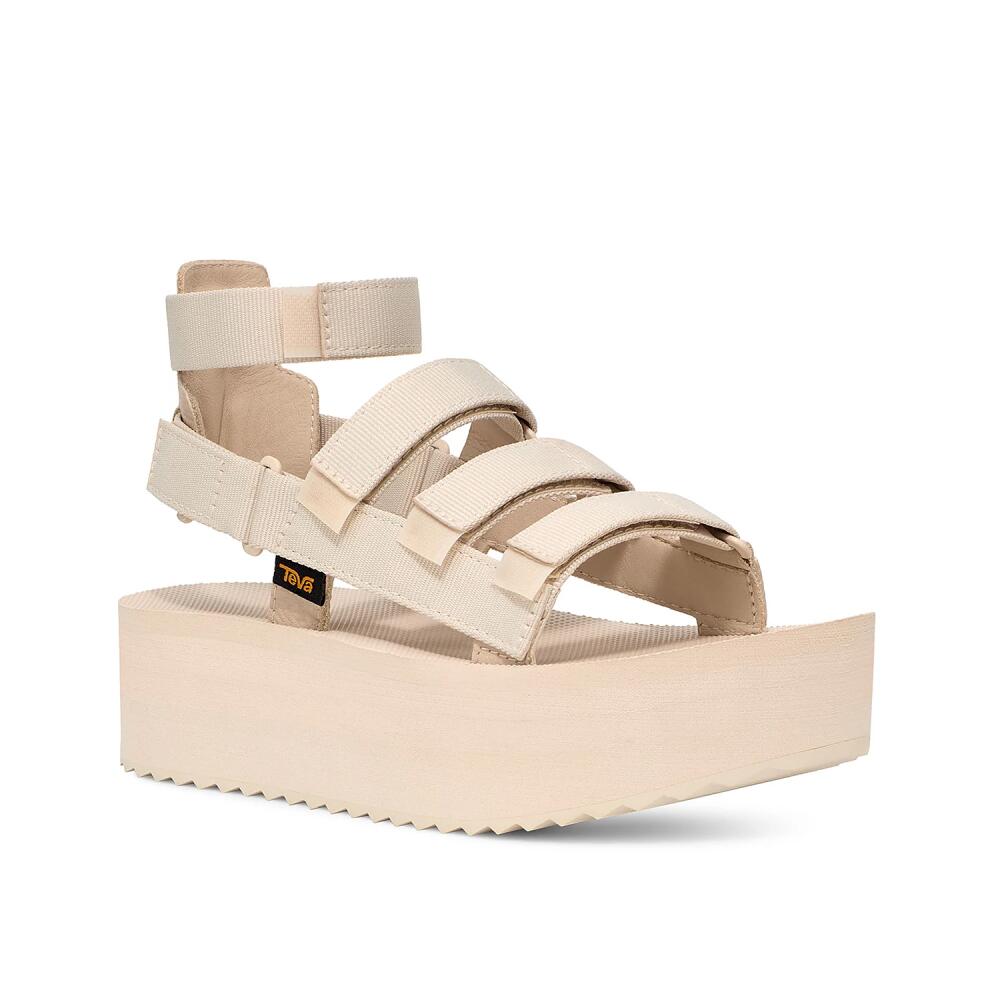 Teva Flatform Mevia Sandal | Women's | Off White Cover