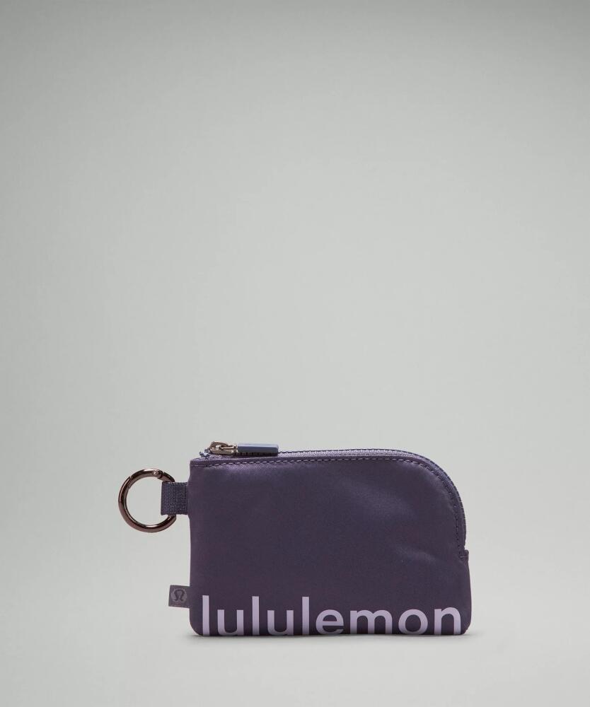 lululemon - Clippable Card Pouch - Purple/Nightfall/Lilac Ether Cover