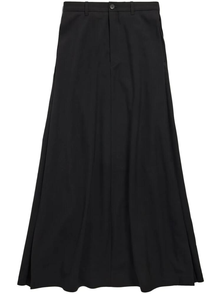 Balenciaga pleated maxi skirt - Black Cover