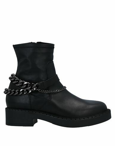 Formentini Woman Ankle boots Black Soft Leather Cover