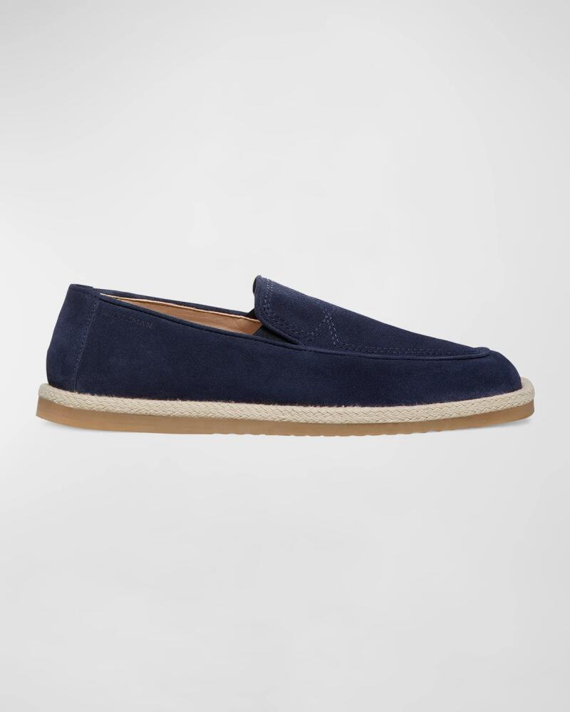 Stuart Weitzman Men's Harbor Venetian Suede Espadrilles Cover