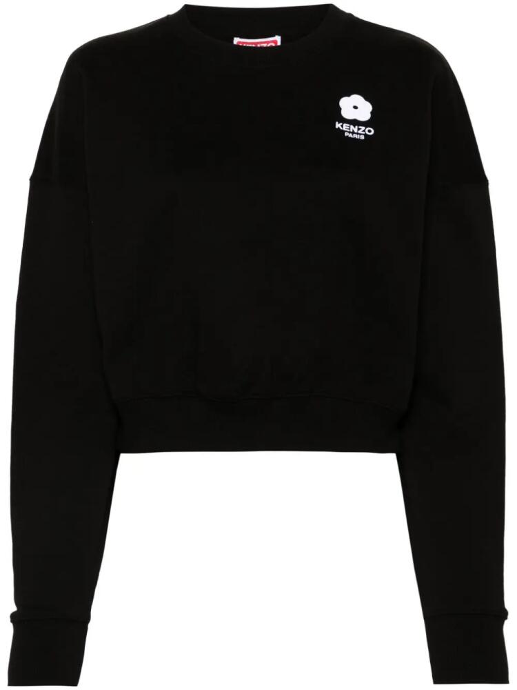 Kenzo Boke Flower-patch sweatshirt - Black Cover