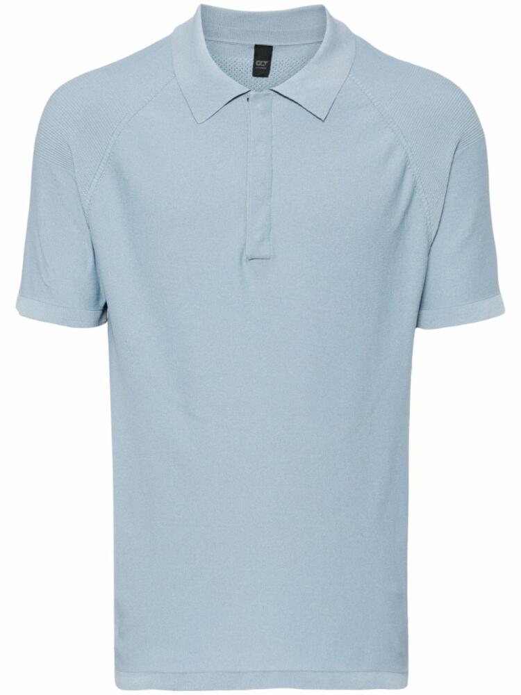 Alpha Tauri short-sleeve polo shirt - Blue Cover