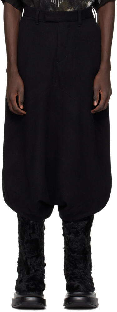 Julius Black Geometric Trousers Cover