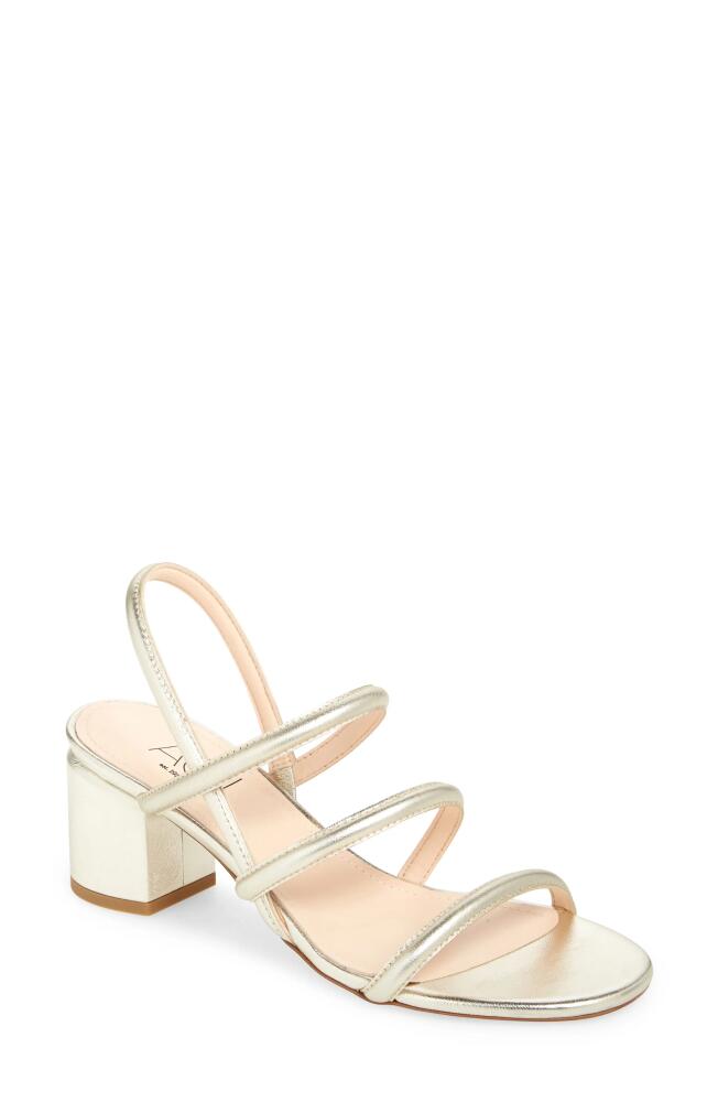 AGL Azzurra Slingback Sandal in Sandy Cover