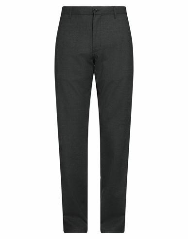 Aspesi Man Pants Steel grey Wool, Polyester, Elastane Cover