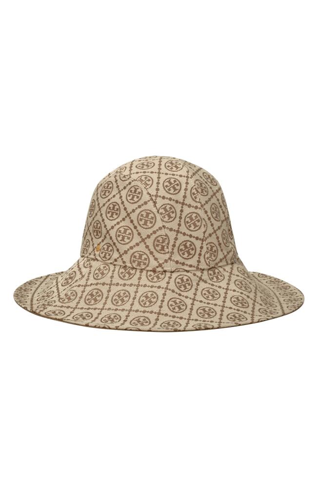 Tory Burch T Monogram Bucket Hat in Hazel Cover