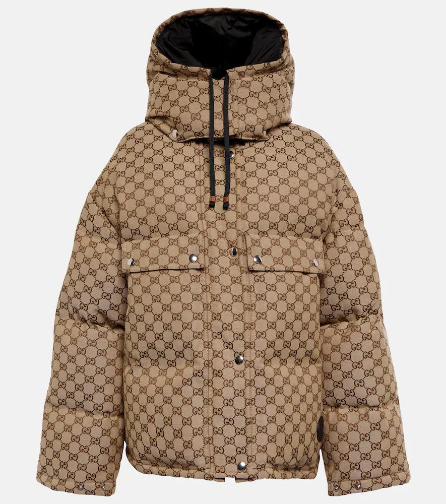 Gucci GG canvas puffer down jacket Cover