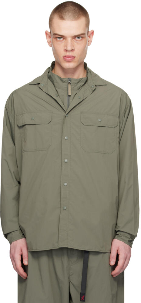 Gramicci Khaki Stance Shirt Cover