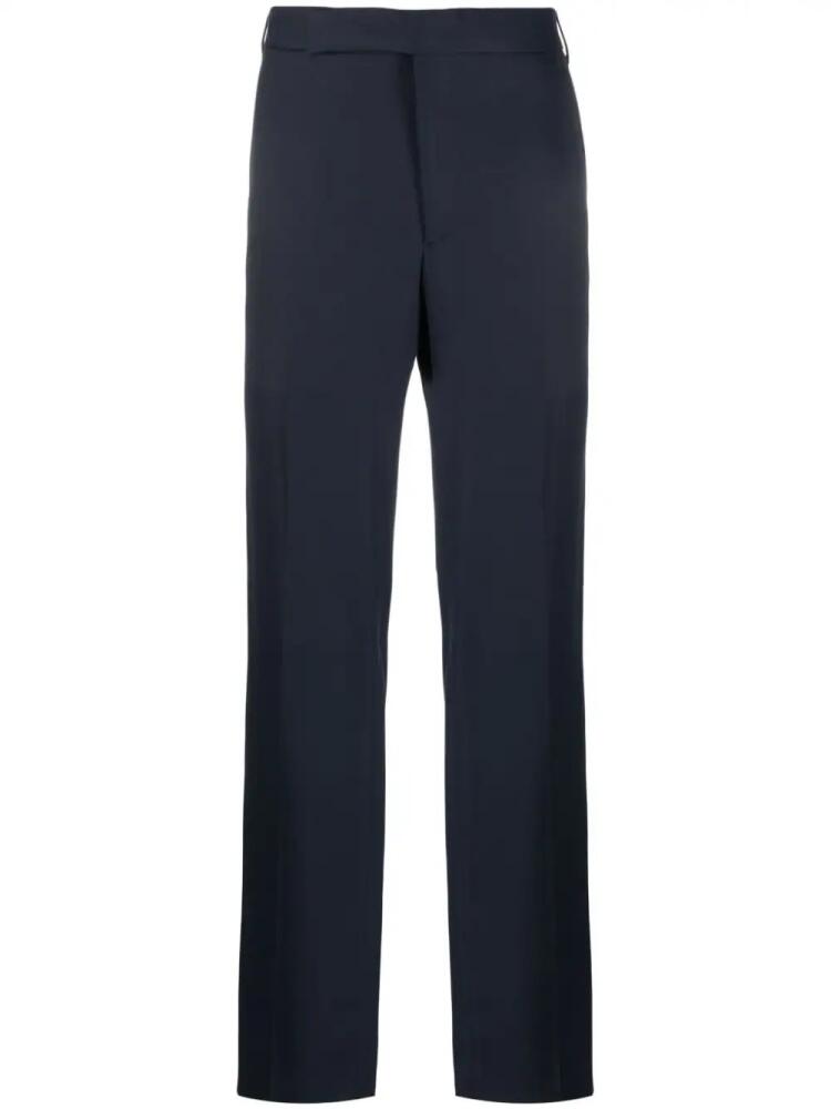 Lardini straight-leg tailored trousers - Blue Cover