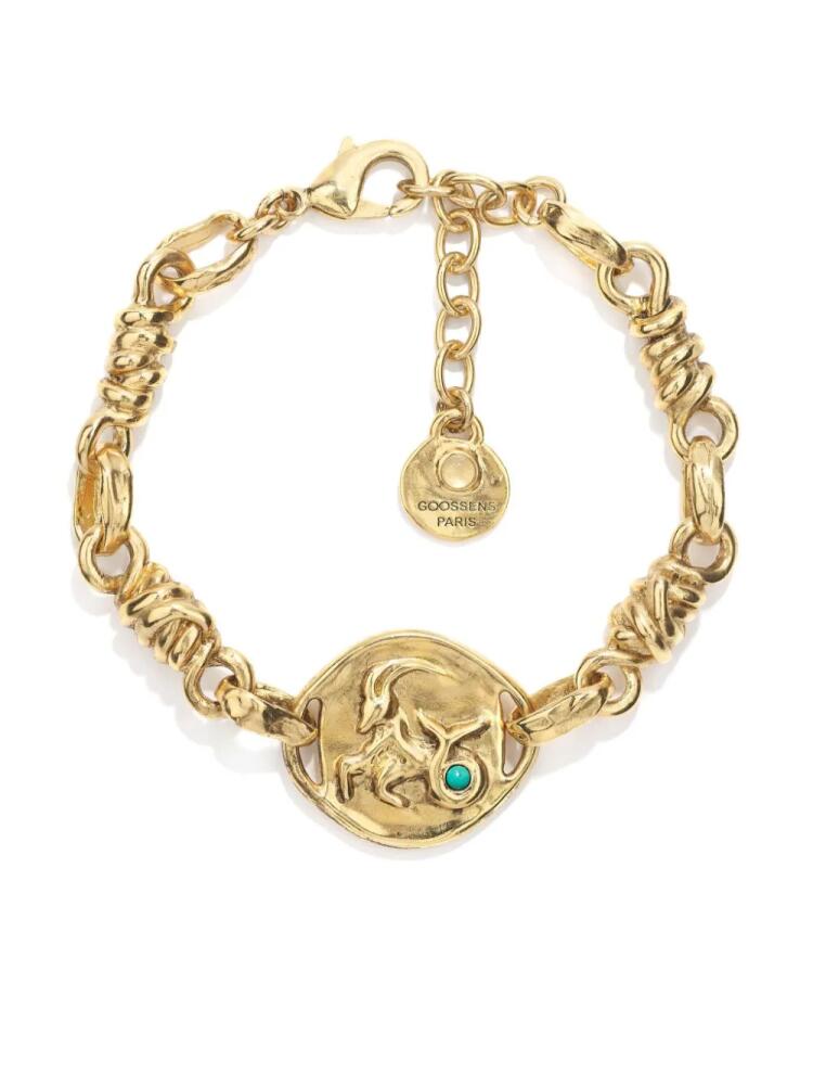 Goossens Talisman Astro Capricorn gold-plated bracelet Cover