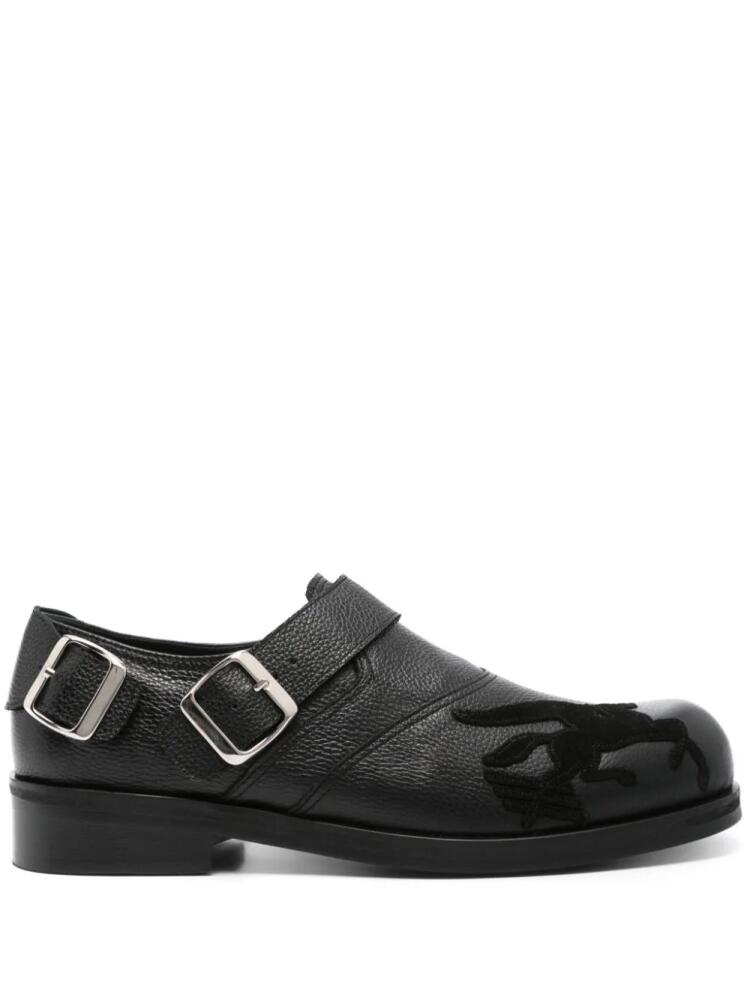 Stefan Cooke Pegasus Biker monk shoes - Black Cover