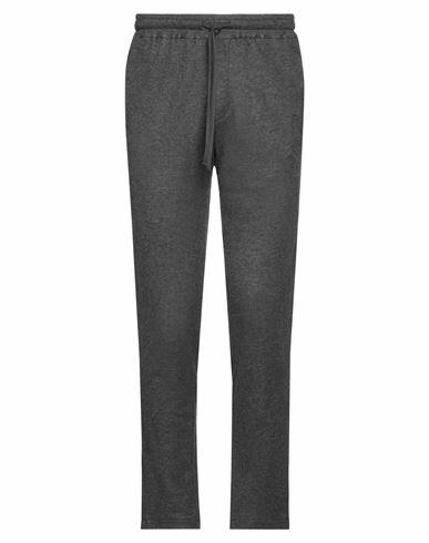 Majestic Filatures Man Pants Steel grey Cotton, Cashmere, Silk Cover