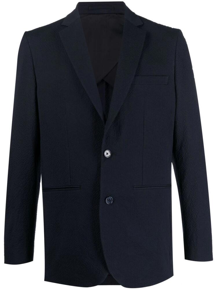 Orlebar Brown fitted single-breasted button blazer - Blue Cover