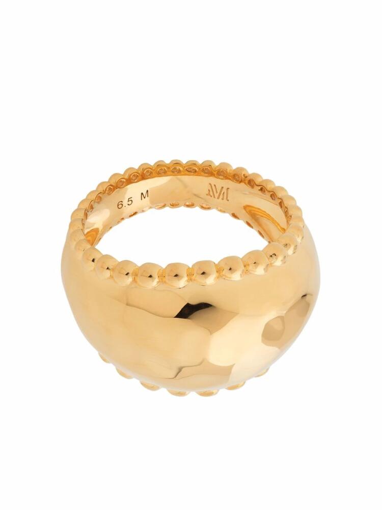 Monica Vinader Deia beaded ring - Gold Cover