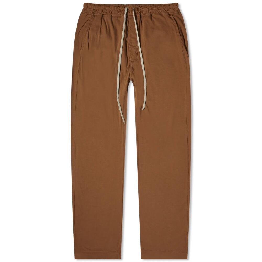 Rick Owens DRKSHDW Men's Berlin Weight Drawstring Pant in Khaki Brown Cover