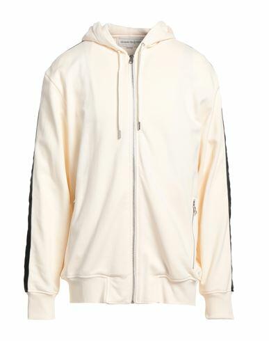 Alexander Mcqueen Man Sweatshirt Ivory Polyester, Cotton, Elastane Cover