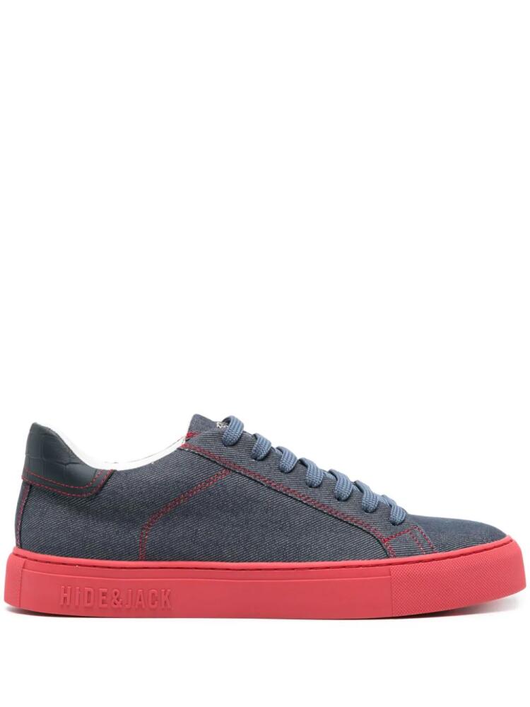 Hide&Jack Essence Denim sneakers - Blue Cover