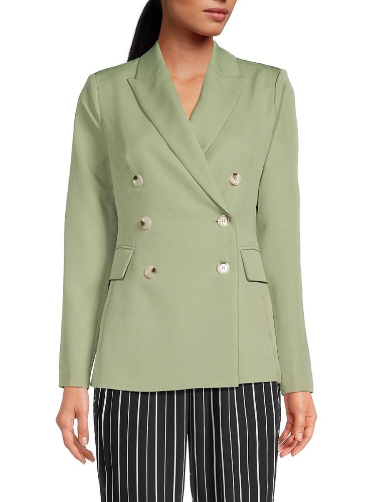 Walter Baker Women's Taurus Double Breasted Blazer - Jade Cover