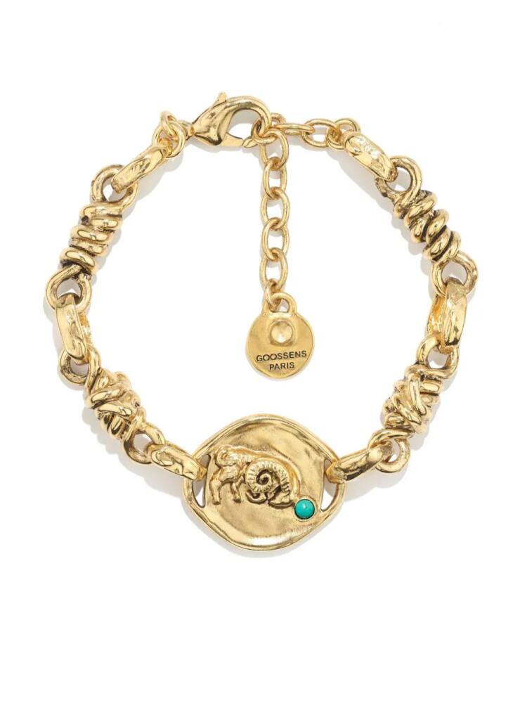 Goossens Talisman Astro Aries bracelet - Gold Cover