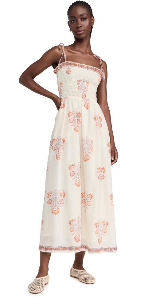 Alix of Bohemia Kaia Papaya Aster Dress Ivory Cover