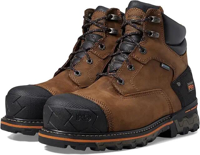 Timberland PRO Boondock (Brown Oiled Distressed Leather) Men's Work Boots Cover